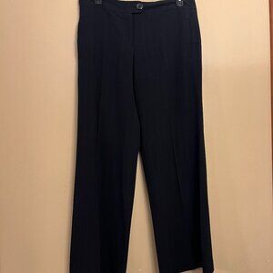 The Limited women's Pin Stripe Black/Gray wide leg pant, Size 12